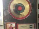 Elvis Presley 24 Kt Gold Plated Framed Record All shook Up / Teddy Bear Spec. Ed