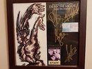 DEPECHE MODE **SIGNED** 12'VINYL SHAKE THE DISEASE w/Ticket/Pass FRAMED w/C.O.A