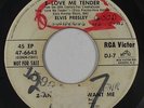 Elvis Presley/Jean Chapel EP - Love Me Tender - RCA DJ-7 - mp3