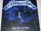 METALLICA / RIDE THE LIGHTNING / 1984 ON ROADRUNNER / NETHERLANDS / VG+ / VG+