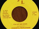 UNKNOWN OBSCURE TEXAS NORTHERN / SWEET SOUL 45 / POWERFUL PEOPLE BAND / JL 126