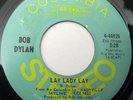 Bob Dylan-Lay Lady Lay/Peggy Day-Very Rare Stereo Promo 45-Columbia 44926-VG+MP3