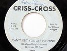 BROTHERS OF SOUL-CAN'T GET YOU OFF MY MIND /HURRY ON CRISS CROSS NORTHERN 45