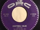 * RAY Rey DAVILA Cristobal Colon/Louie Louie SALSA LATIN SOUL JAZZ Orc 45 HEAR