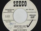Teen Popcorn 45 - Bobby & His Orbits - What Do I Say - Seeco - mp3