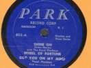 R&B 78 RPM - HELEN MARINO WITH THE ROYAL PLAYBOYS  on PARK RECORD CO  803