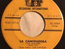 * LOS ZAFIROS La Caminadora/Oracion RARE AFRO CUBAN CONGA GUAGUANCO rgg 45 HEAR