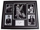 Ray Davies SIGNED Framed Photo Autograph Huge display Kinks Music AFTAL & COA
