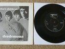 JOHN'S CHILDREN, DESDEMONA, RARE 1967 UK TRACK RECORDS SINGLE IN PICTURE SLEEVE.