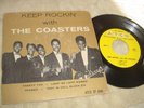 THE COASTERS -Keep Rockin' With.. -orig 1958 U.S. 45 EP w/ PICTURE COVER -Atco