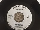 ELVIS PROMO 447-0720 BLUE CHRISTMAS / WOODEN HEART w/ SLEEVE