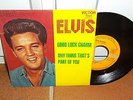 RARE ELVIS PRESLEY good luck charm / Any thing that's part of you FRENCH 45T