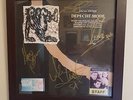 DEPECHE MODE **SIGNED** Shake The Disease VINYL Toronto w/PASS & C.O.A & FRAMED