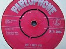 THE BEATLES She Loves You / I'll Get You IRELAND RED/SILVER Parlophone Irish 1st