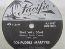 TOL PUDDLE MARTYRS TIME WILL COME/SOCIAL CELL RARE AUSSIE 60'S GARAGE PSYCH 45