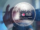 CHAUSSON poême  JACQUES THIBAUD violin  RARE FRENCH 78 RPM X 2  POLYDOR