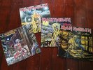 4 x vinyl LPs by IRON MAIDEN - S/T, Killers, Piece Of Mind, Somewhere In Time