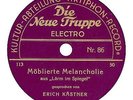 Band 3 Diskographie 78er Schellack-Sprachaufnahmen - / Spoken word discography