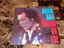 Adam Ant Signed Vinyl LP Record Friend Or Foe 1982 RARE Authentic Autographed
