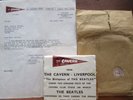 The Beatles Genuine Stage from Cavern Club + Signed 1964 Letter Envelope McFall