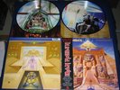 IRON MAIDEN- Powerslave RARE LIM.PICTURE LP vinyl OBI gatefold ACES HIGH 2 MINUT