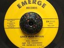 Missouri Northern Soul 45 Mal Adams-Since Man Began HEAR BOTH  EMERGE
