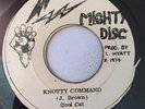 COOL CAT - KNOTTY COMMAND - MIGHTY DISC ( ROOTS REGGAE 7 )
