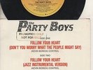 THE PARTY BOYS   Rare 1989 Aust Promo Only 7