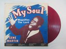GENE MARTIN MY SOUL MAGNIFIES THE LORD LP RED COLORED VINYL A.A. ALLEN GOSPEL
