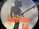 LUCIFER BIG GUN OG UK STEREO 1972 PRIVATE PRESS LP COVER INSERT LLP1 RED VINYL