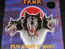 TANK - FILTH HOUNDS OF HADES  1982 KAMAFLAGE KAM LP1 UK 1st Pr + 7