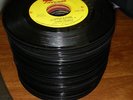 (  70  )  45 RPM RECORDS / 1960'S ROCK  -  ELVIS PRESLEY -  RICKY NELSON -  HITS