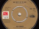 70s Reggae KEN PARKER we must be in love Rare 1973 UK 7