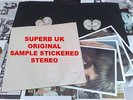 BEATLES WHITE ALBUM  SUPERB ORIG UK TOP OPEN SAMPLE STEREO WITH POSTER & PICS