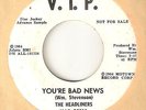 THE HEADLINERS Youre Bad News VIP PROMO  MOTOWN NORTHERN SOUL 45