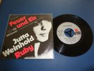 Single  - Jutta Weinhold - Feuer und Eis - Beat Rock Pop Oldies