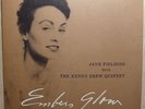 JAZZ VOCAL jane fielding EMBERS GLOW lp KENNY DREW jazz west LAWRENCE MARABLE
