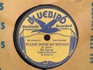 Bluebird 5058  Bo Carter LET ME WARM YOUR WEINER   78 rpm  BLUES 1933