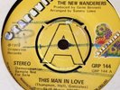 The New Wanderers PROMO This man in Love on Collectable 1971 Grapevine 144