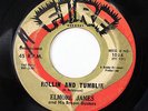 ELMORE JAMES-ROLLIN & TUMBLIN /I'M WORRIED ON FIRE R&B ROCKER 45