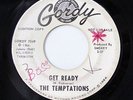 THE TEMPTATIONS-GET READY - WLP ON GORDY NORTHERN 45-PROMO
