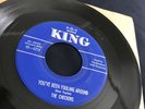 THE CHECKERS You've Been Fooling Around / Over The Rainbow   RARE 45 KING 4719