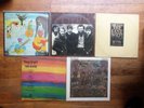 5 The Band Lp's- The Last Waltz, Cahoots, Music From Big Pink, Stage Fright
