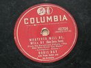 78rpm DORIS DAY - Whatever Will Be, Will Be (Que Sera, Sera) COLUMBIA 40704  10