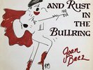 JOAN BAEZ - DIAMONDS AND RUST IN THE BULLRING LP 1988 - GOLD CASTLE