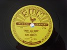 Elvis Presley SUN 209 78rpm record rockabilly rock´n´roll jukebox