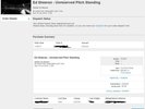 Ed Sheeran Standing Tickets 10th June 2018 St James Park x 4