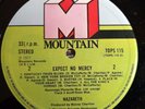 Nazareth LP Expect no mercy UK Mountain 1st press & Inner A2 & B2