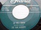 TUNE BLENDERS doowop green label FEDERAL 45 OH YES I KNOW b/w SHOO SHOO dm327