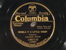 78 RPM --  Lillian Glinn, Columbia 14617, E  Blues - Jazz